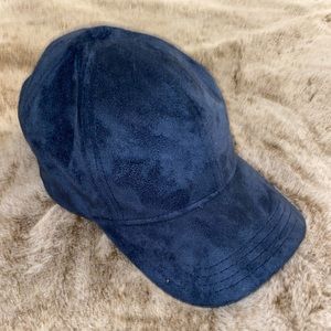 Navy polyester hat